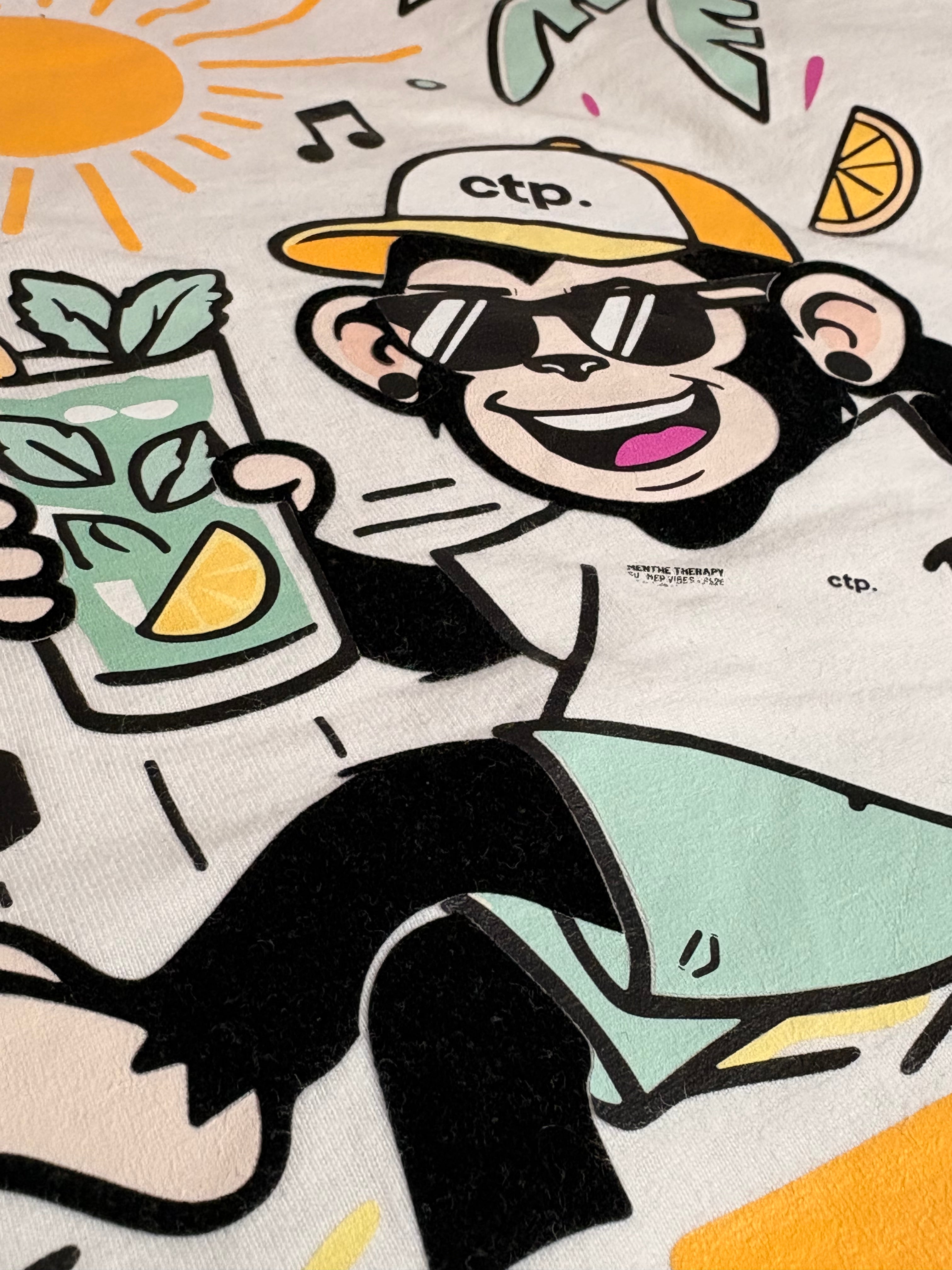 Croptop Menthe Therapy - Summer Vibes