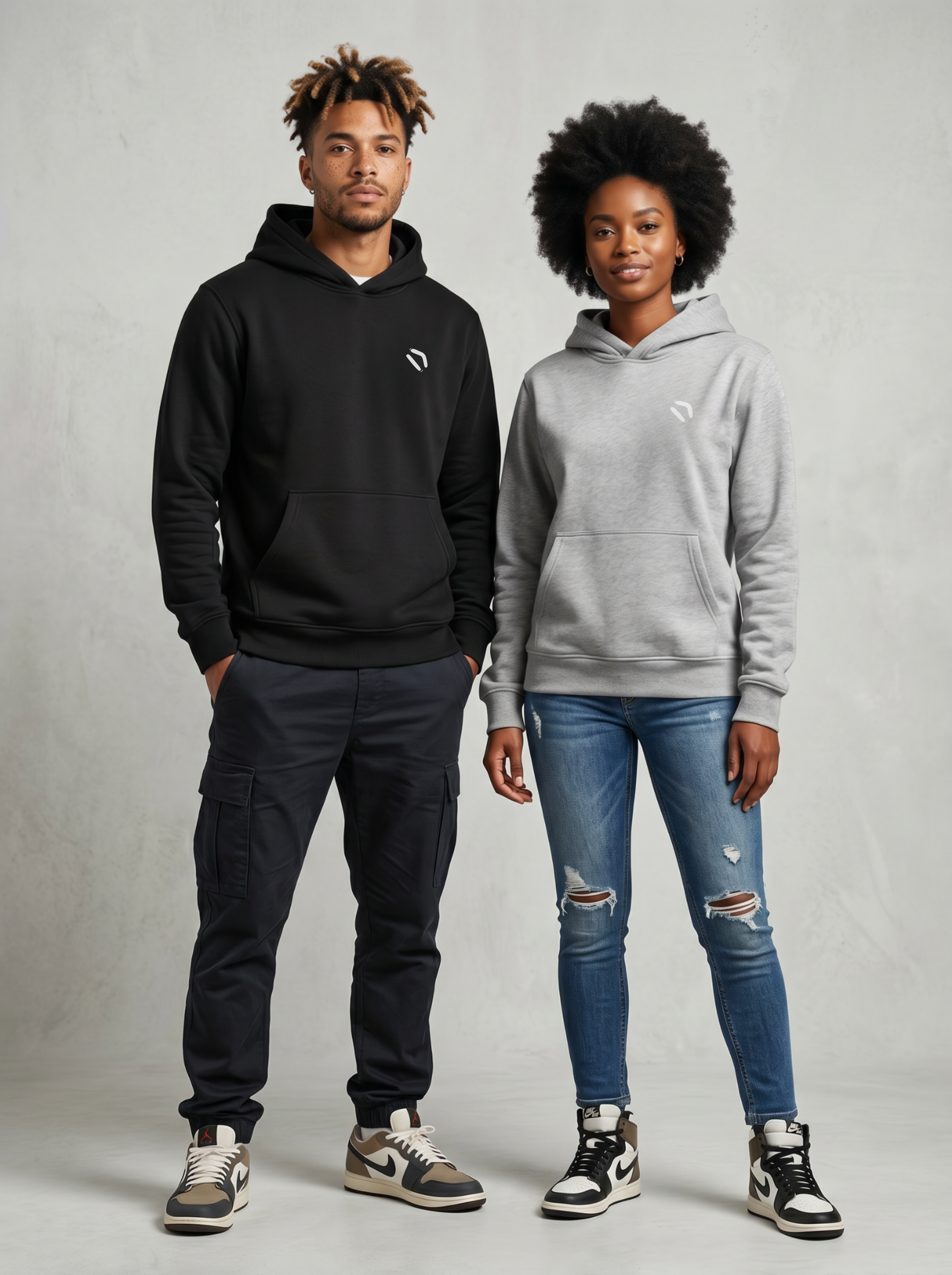 Hoodie oversize Eyebrows - Iconic · Unisexe