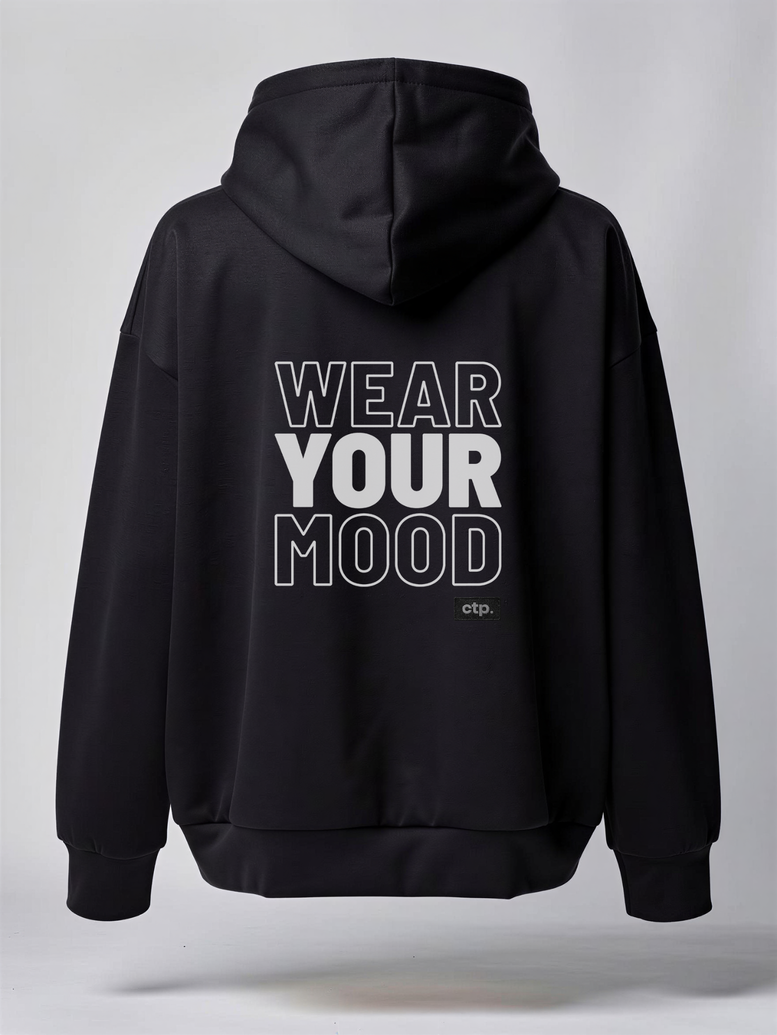Hoodie oversize Eyebrows - Iconic · Unisexe