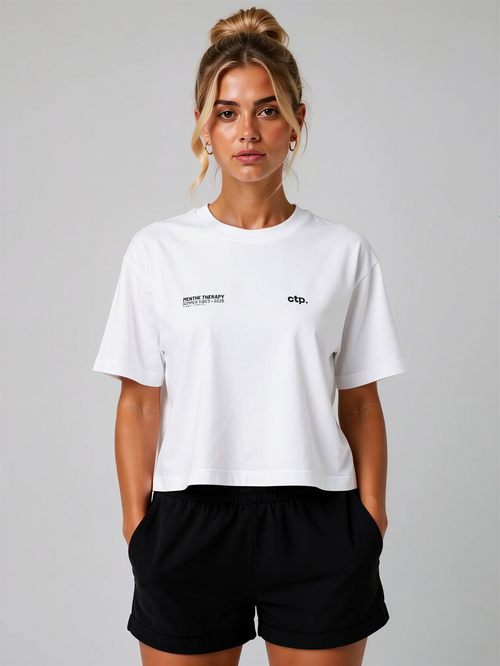 Croptop Menthe Therapy - Summer Vibes