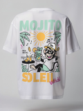 T-shirt oversize Menthe Therapy · Unisexe