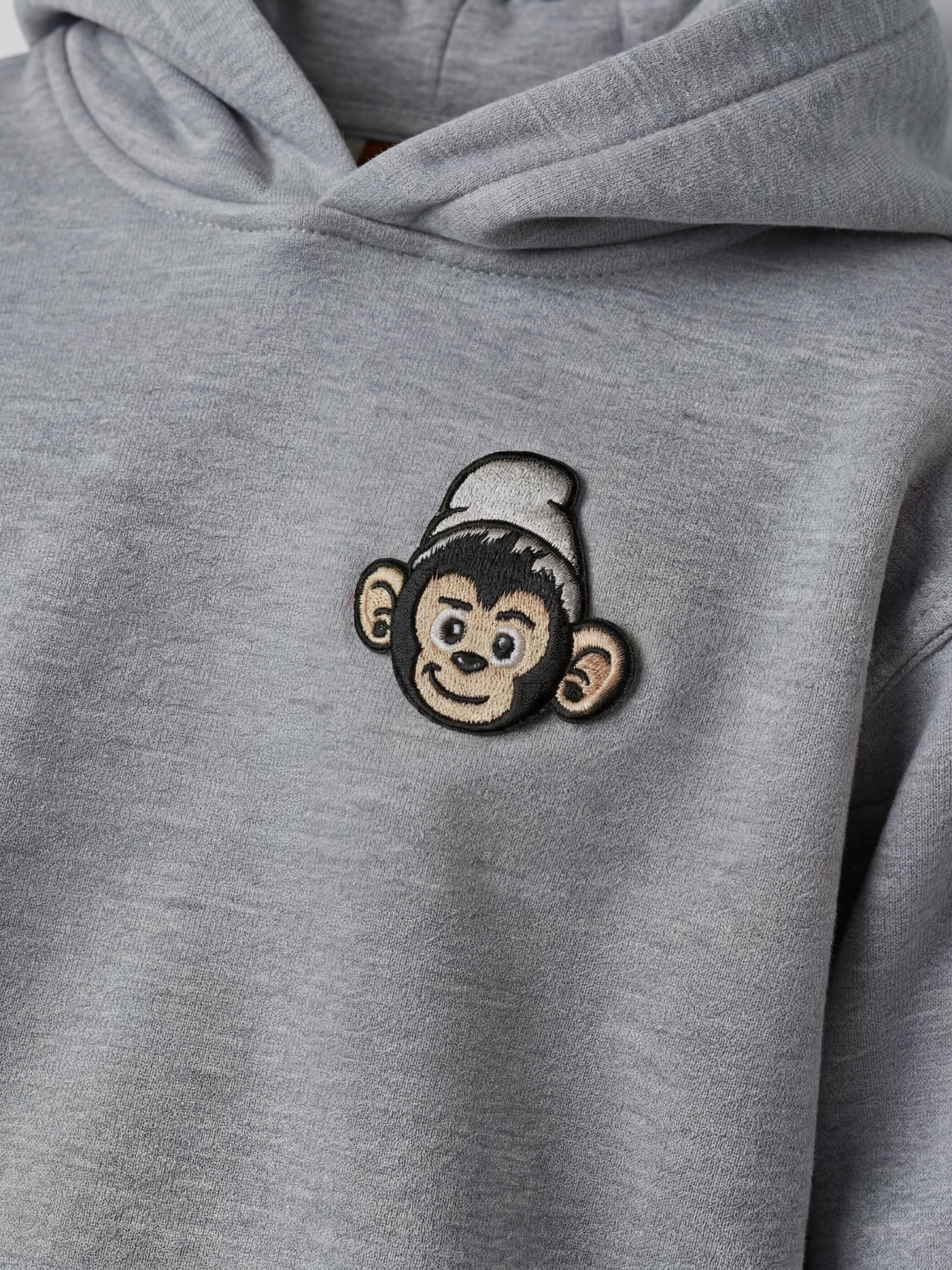 Hoodie oversize Monkey Vibes - Iconic · Unisexe